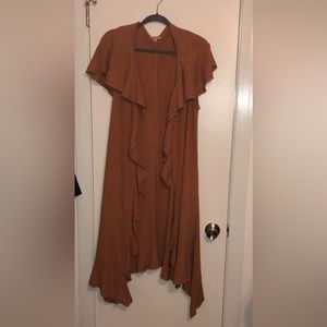 Kori Terra Cotta Vest with hood M/L